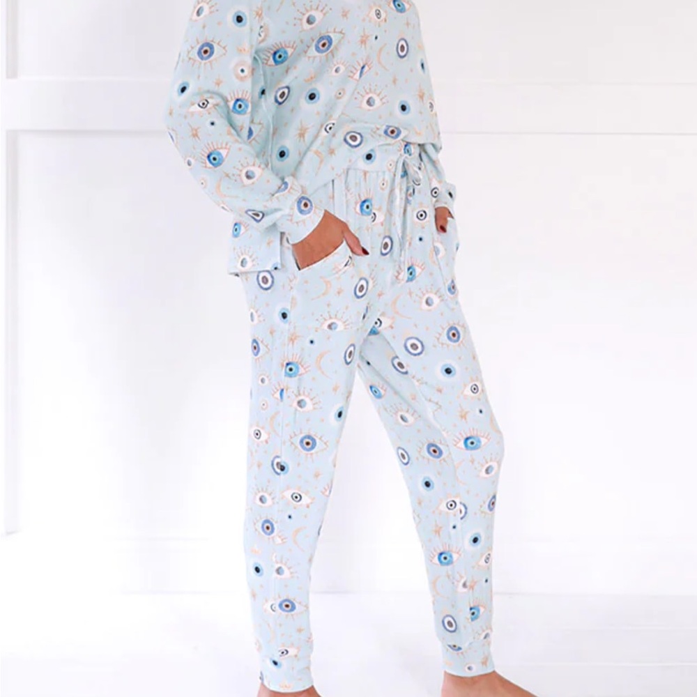 Posh Peanut Evil Eye lounge set
